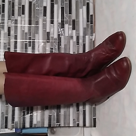 Vintage 1970s ladies tall riding boots 👢 7.5 - Picture 1 of 6